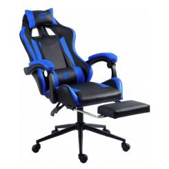 Кресло игровое GT Racer X-2323 Black/Blue Фото 3