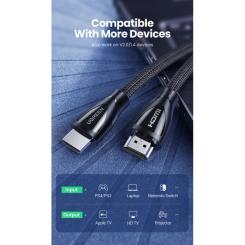 Кабель мультимедийный Ugreen HDMI M to HDMI M 3.0m V2.1 Фото 1