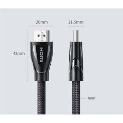 Кабель мультимедийный Ugreen HDMI M to HDMI M 3.0m V2.1 Фото 3