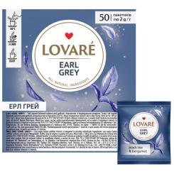 Чай Lovare Earl Grey 50х2 г Фото 1