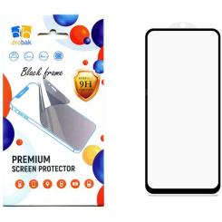 Стекло защитное Drobak Poco M5s (Black) Фото