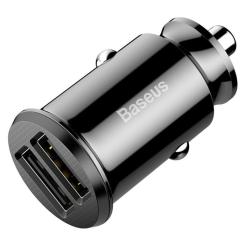 Зарядное устройство Baseus Grain Car Charger USB-A Black Фото