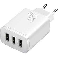 Зарядное устройство Baseus White Фото 1