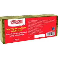 Пластилин Maxi скульптурный оливковый 400 г Фото
