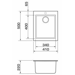 Мойка кухонная GRANADO CADIZ terra Фото 5