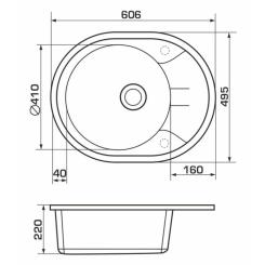 Мойка кухонная GRANADO MARBELLA terra Фото 5