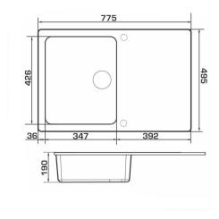 Мойка кухонная GRANADO VIGO ivory Фото 5