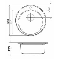 Мойка кухонная GRANADO VITORIA terra Фото 5