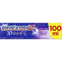 Зубная паста Blend-a-med 3D White Классическая свежесть 100 мл Фото 1