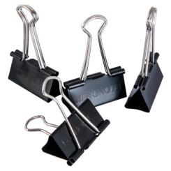 Биндер металлический Economix 25 мм 12 шт Фото 1