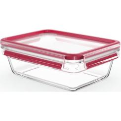 Пищевой контейнер Tefal Masterseal Glass Red 1.3 л Фото 1