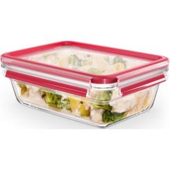 Пищевой контейнер Tefal Masterseal Glass Red 1.3 л Фото 2