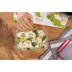 Пищевой контейнер Tefal Masterseal Glass Red 1.3 л Фото 7