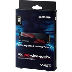 Накопитель SSD Samsung M.2 2280 1TB 990 PRO with Heatsink Фото 8
