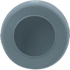 Посуда для собак WAUDOG Silicone Миска-непроливайка 1 л сіра Фото 1