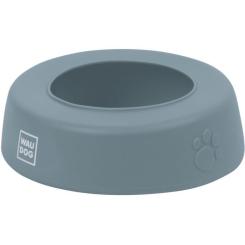 Посуда для собак WAUDOG Silicone Миска-непроливайка 1 л сіра Фото 2