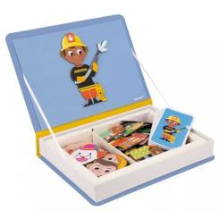 Развивающая игрушка Janod Магнітна книга Професії Фото 1