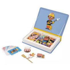 Развивающая игрушка Janod Магнітна книга Професії Фото 2