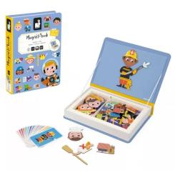 Развивающая игрушка Janod Магнітна книга Професії Фото 6