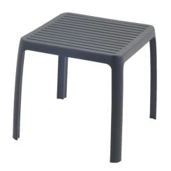 Стол садовый PAPATYA к шезлонгу Wave антрацитовый Фото