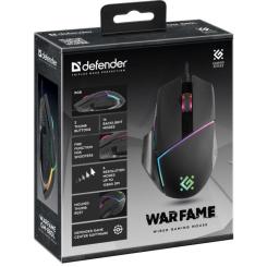 Мышка Defender Warfame GM-880L USB Black Фото 3