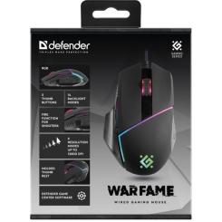 Мышка Defender Warfame GM-880L USB Black Фото 4