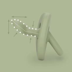 Пустышка Suavinex Colour Essence силиконовая, анатомическая, 6-18 ме Фото 3