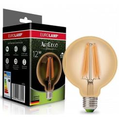 Лампочка Eurolamp G95 12W E27 4000K Фото