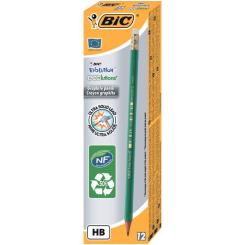 Карандаш графитный Bic Evolution HB с ластиком Фото 1
