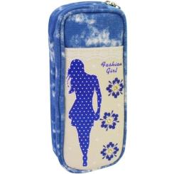 Пенал Cool For School 1 отделение Голубой Фото