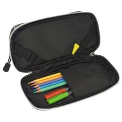 Пенал Cool For School 2 отделение Серый Фото 1