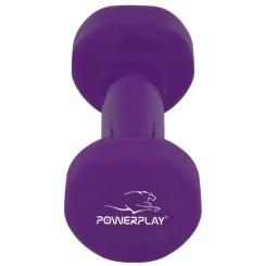Гантель PowerPlay 4125 Achilles 2.5 кг Фіолетова Фото 3