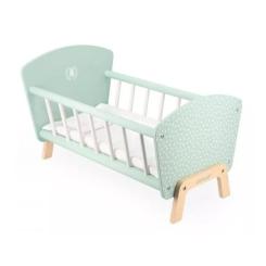Игровой набор Janod Кроватка для куклы мятная Фото 2
