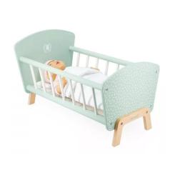 Игровой набор Janod Кроватка для куклы мятная Фото 5