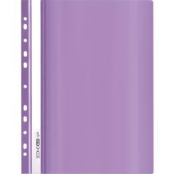 Папка-скоросшиватель Economix А4 Light с перфорации, фиолетовая Фото