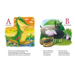 Книга А-ба-ба-га-ла-ма-га My ABC book. Англійська абетка Фото 1