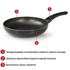 Сковорода Flonal Milano 32 см Фото 5