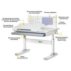 Парта ErgoKids Grey Фото 1