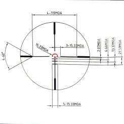 Оптический прицел Konus SIGHT-PRO PTS2 3x30 (призматичний) Фото 3