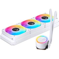Система жидкостного охлаждения JONSBO TG-360 White Фото 1
