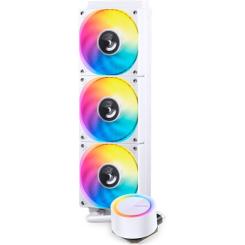 Система жидкостного охлаждения JONSBO TG-360 White Фото 3