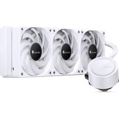 Система жидкостного охлаждения JONSBO TG-360 White Фото 8