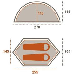 Палатка Grand Canyon Cardova 1 Capulet Olive Фото 9