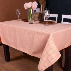 Скатерть MirSon Жаккард №302 Jacquard Orange 200x280 см Фото