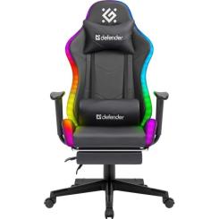 Кресло игровое Defender Watcher RGB Black Фото 1