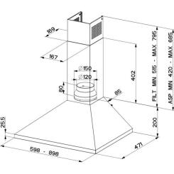 Вытяжка кухонная Faber Value Pb W A60 Фото 1