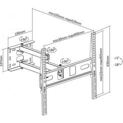 Кронштейн ITech PTRB-4ES Фото 2