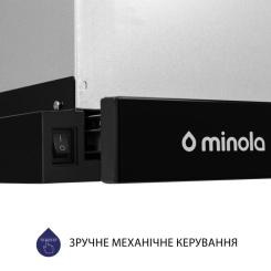 Вытяжка кухонная Minola HTL 614 BL LED Фото 6