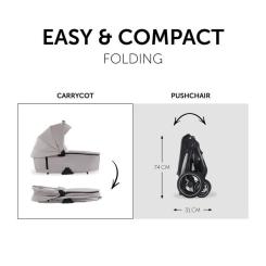 Коляска Hauck 2 в 1 Walk N Care (Beige) Фото 2