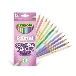 Карандаши цветные Crayola пастельные 12 шт Фото 2